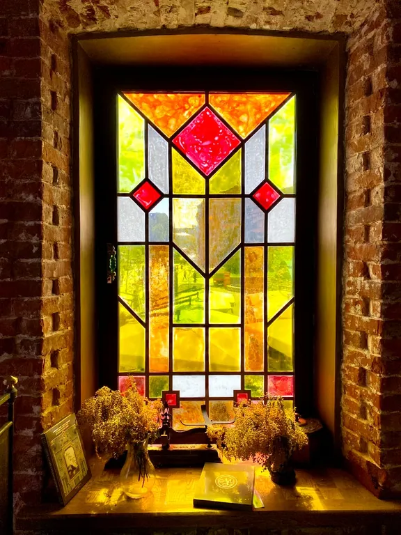 Квартира с витражом