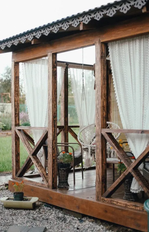 Деревенский домик