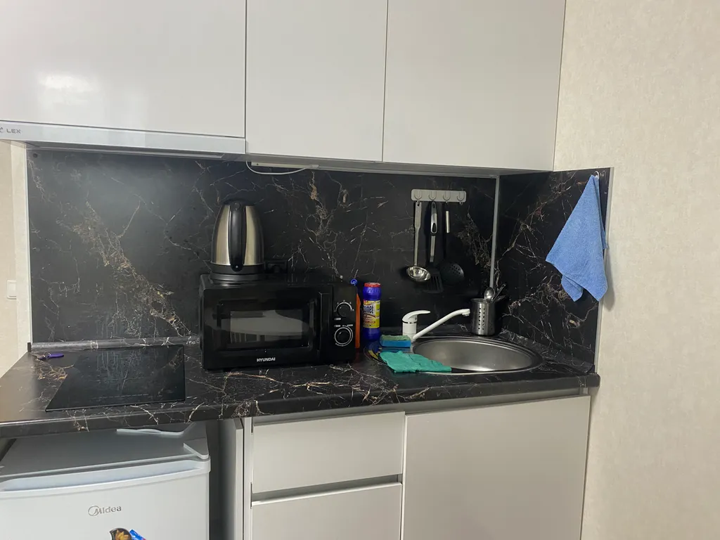 Стильная студия, все необходимое есть