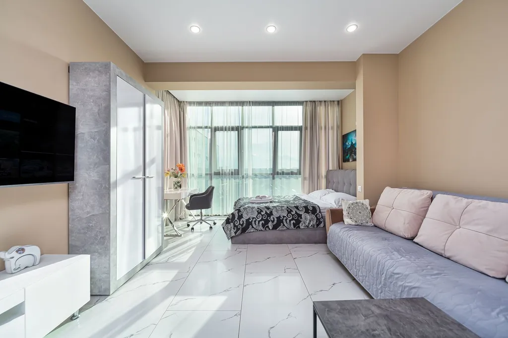 Квартира Квартира Светлая студия — Новоивановское