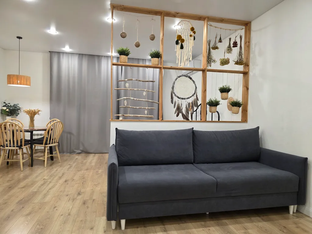 Необычная и уютная квартира-студия Бохо