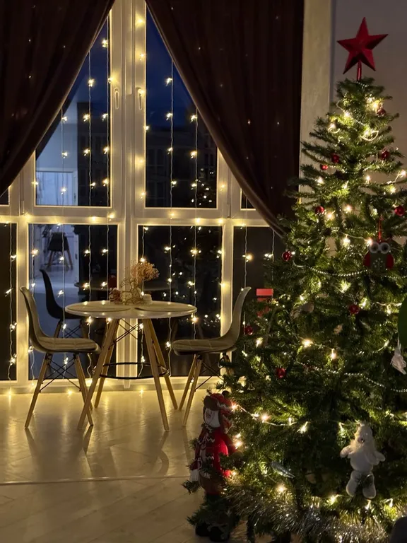 Просторная, светлая квартира с кондиционером в новом жк, не студия