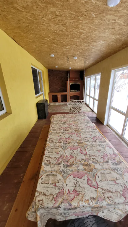 Дом 120 метров с закрытой мангальной зоной