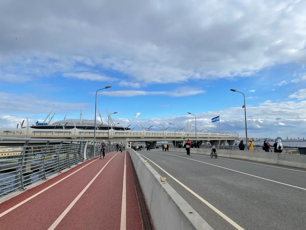 Квартира Квартира у стадиона Зенит Арена — Санкт-Петербург