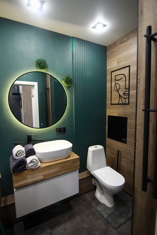 Стильная студия с панорамным видом