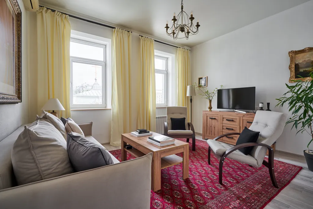 Квартира 4-комнатная квартира с дизайнерским ремонтом на Чистых Прудах — Москва