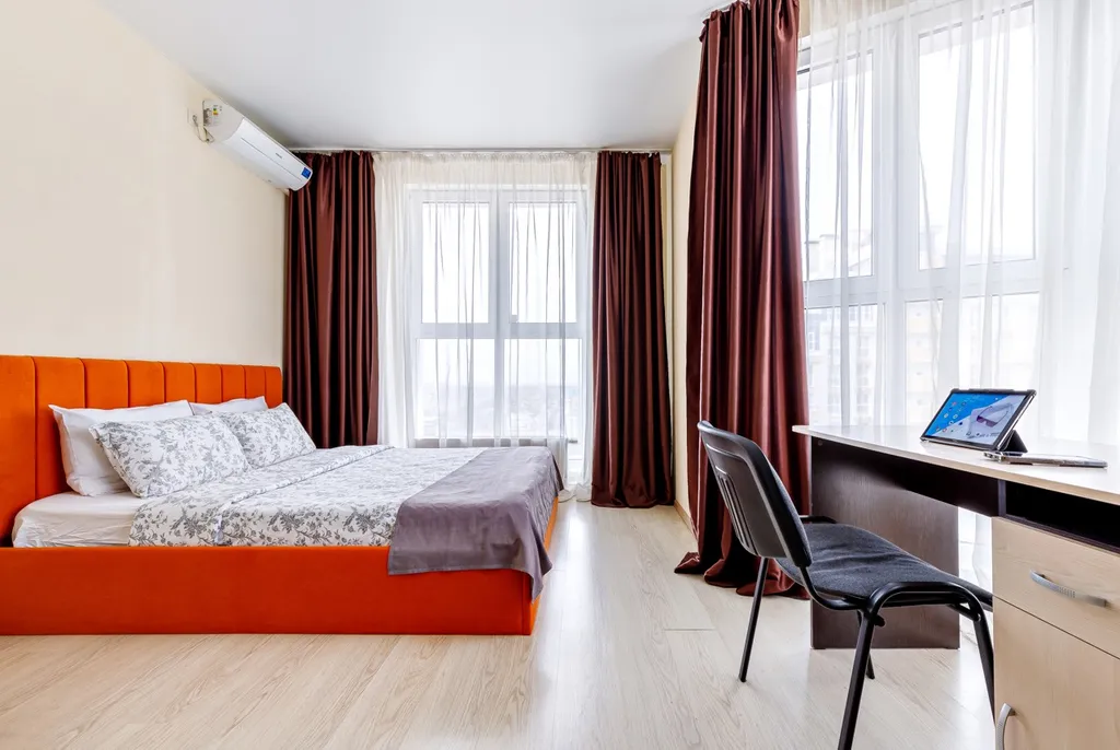 Квартира Квартира Вид с 70 метров, который сведёт с ума, панорамный балкон, 24/7 — Краснодар