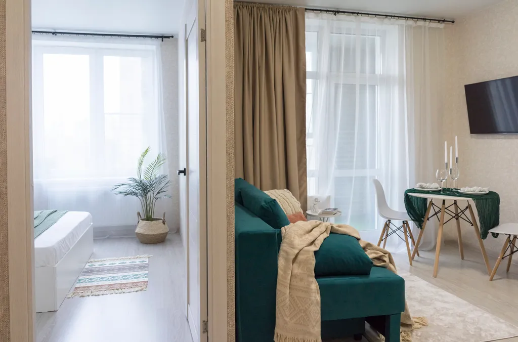 Уютная квартира в новом доме с парковкой