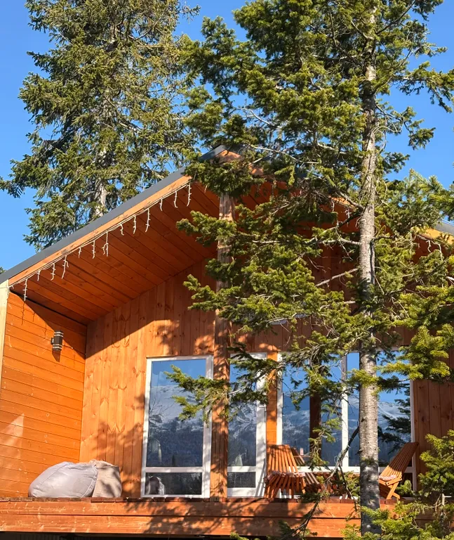 Дом с видом на горы