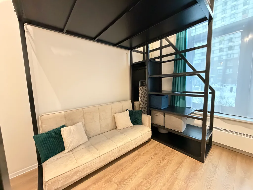 Студия 25 м² у метро Потапово, 100 м до магазинов, ЖК Бунинские Луга