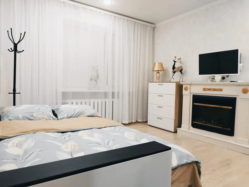 Уютная квартира с камином