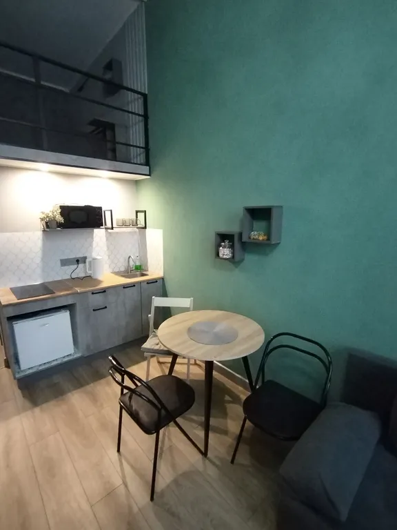 Уютная двухуровневая студия