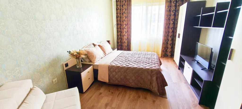 Уютная 1-комнатная квартира в курортном поселке