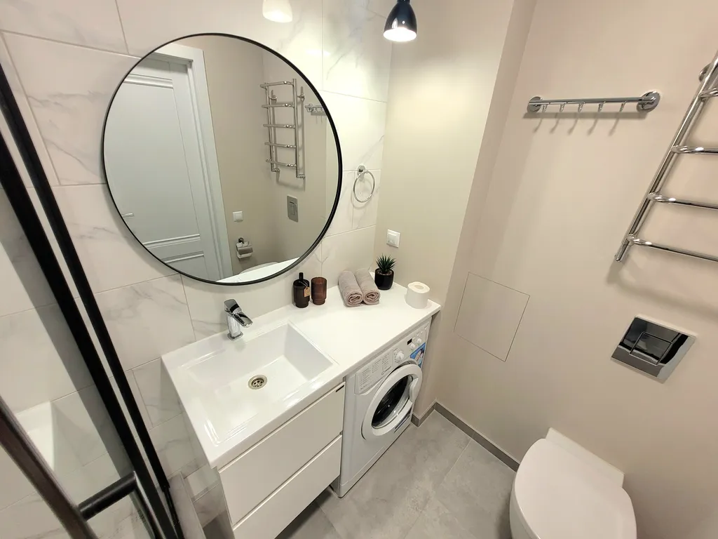 Апартаменты для двоих с панорамным видом на город