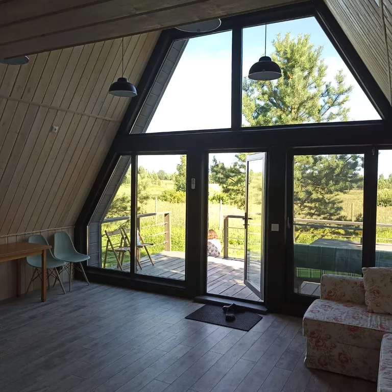 Новый домик с чаном, в тихом красивом месте