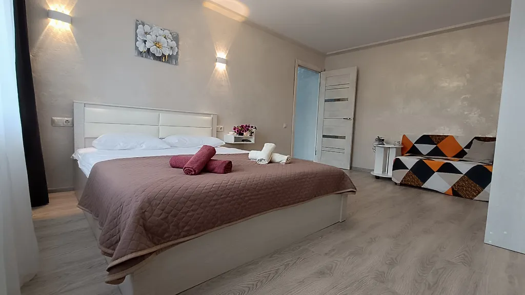 Чудесная квартира с двумя балконами и шикарным видом