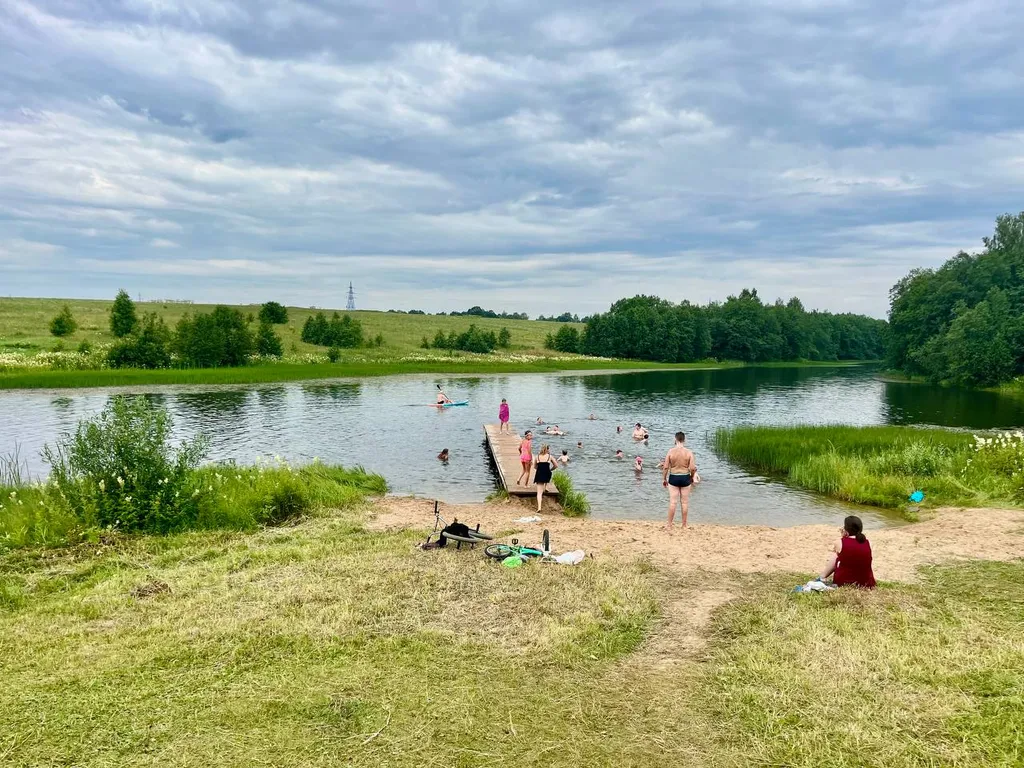 Коттедж Дом с камином и панорамным видом на закат — Шаховская