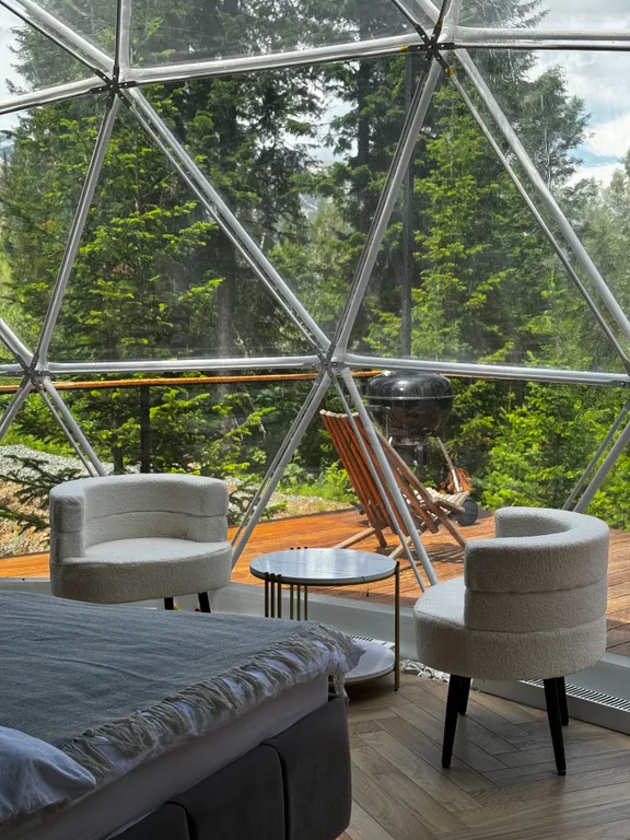 Коттедж Купольный дом «MOUNTAIN» на 4 гостя — Шерегеш