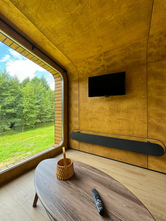 Глэмпинг увеличенной площади