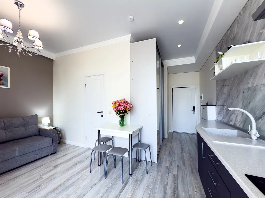 Квартира Квартира Студия с видом на море и горы — Геленджик