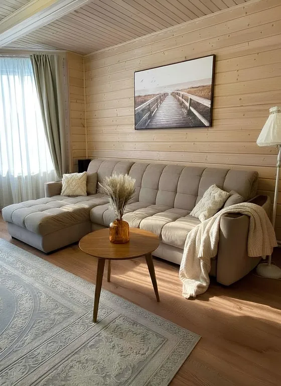 Коттедж с сауной и зоной BBQ