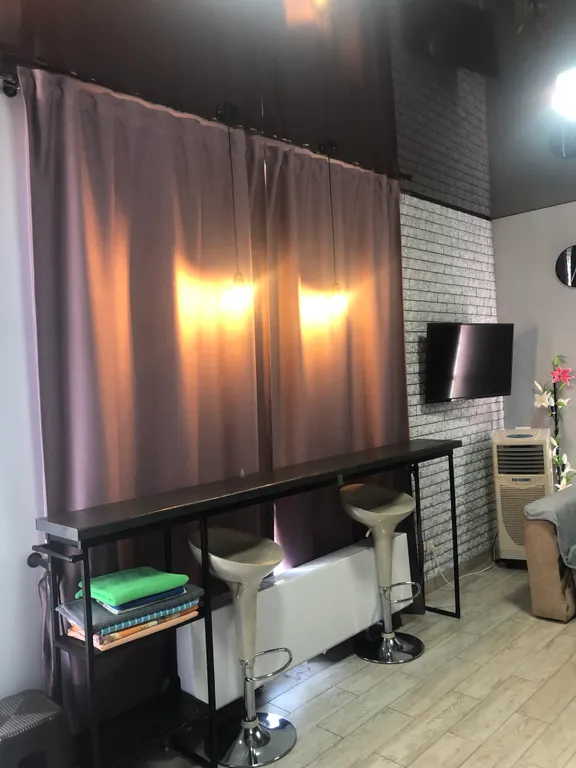 Двухкомнатная квартира с панорамными окнами