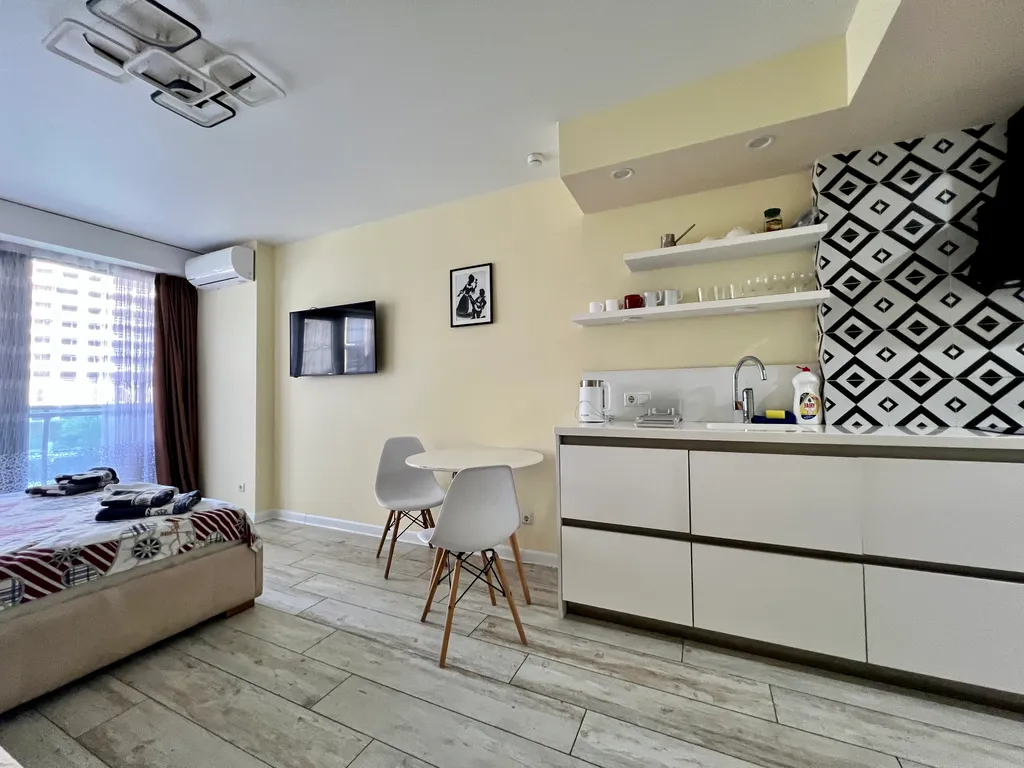 Orbi Beach Tower №207, море, парк, небоскреб