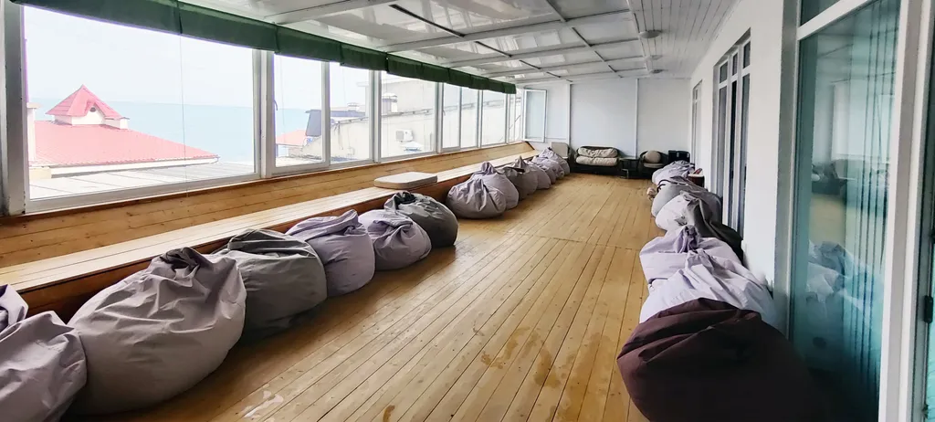 Апартаменты с панорамным видом на море, бассейном и SPA в 40 м от моря