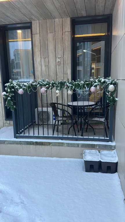 Стильные апартаменты с балконом