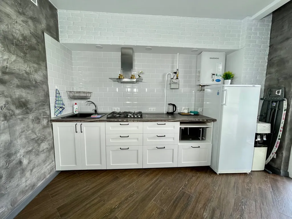 Квартира премиум класса с видом на горы и французским балконом.