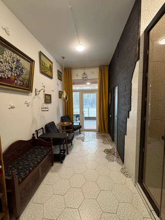 Уютный дизайнерский дом с сауной у самого леса