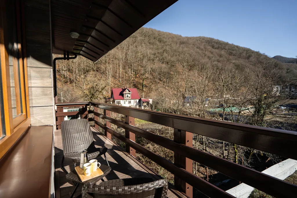 Элегантный апартамент с панорамой на горы