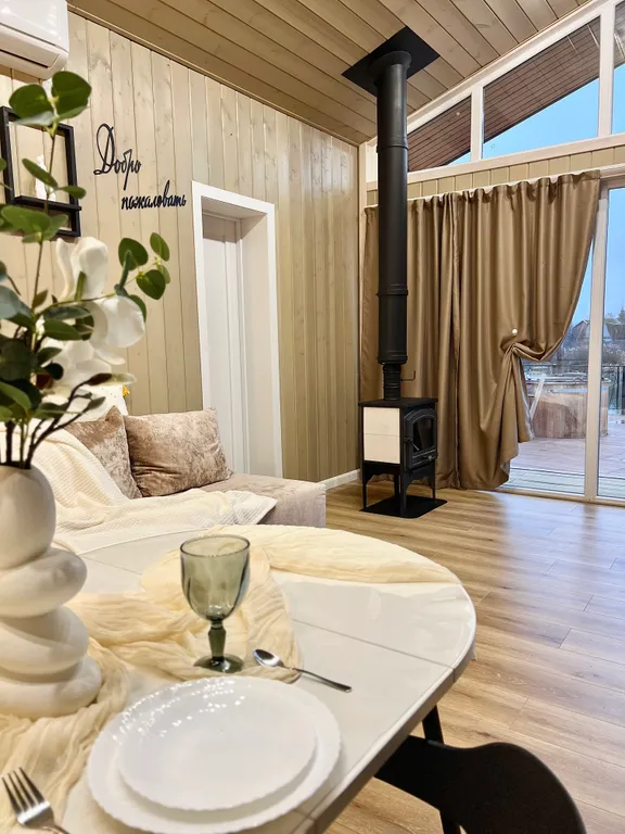 Коттедж Уютный дом у реки недалеко от города с настоящим дровяным камином — аренда посуточно в Казань