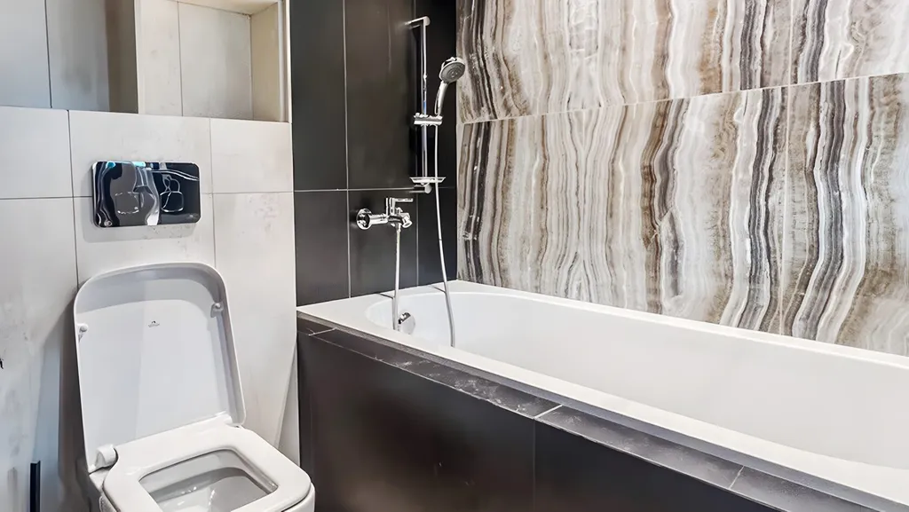 Коттедж с сауной, зоной барбекю и парковкой