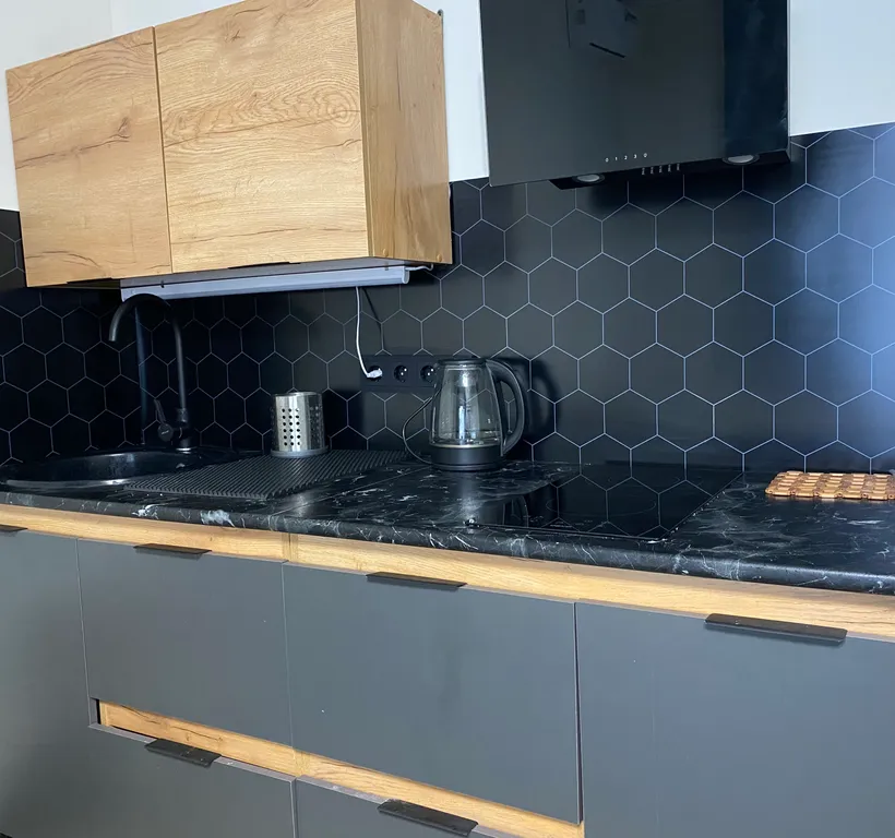 Студия с терасой в трёх минутах от пляжа