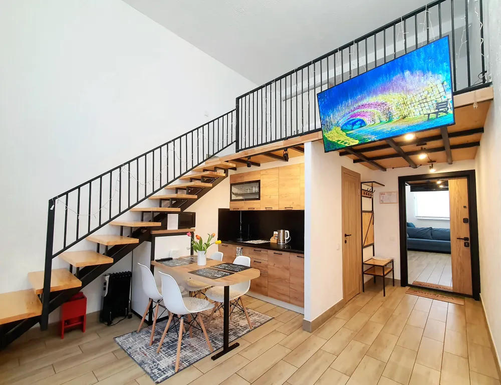 Квартира Комфортный двухуровневый апартамент в элитном комплексе — аренда посуточно в Коломна