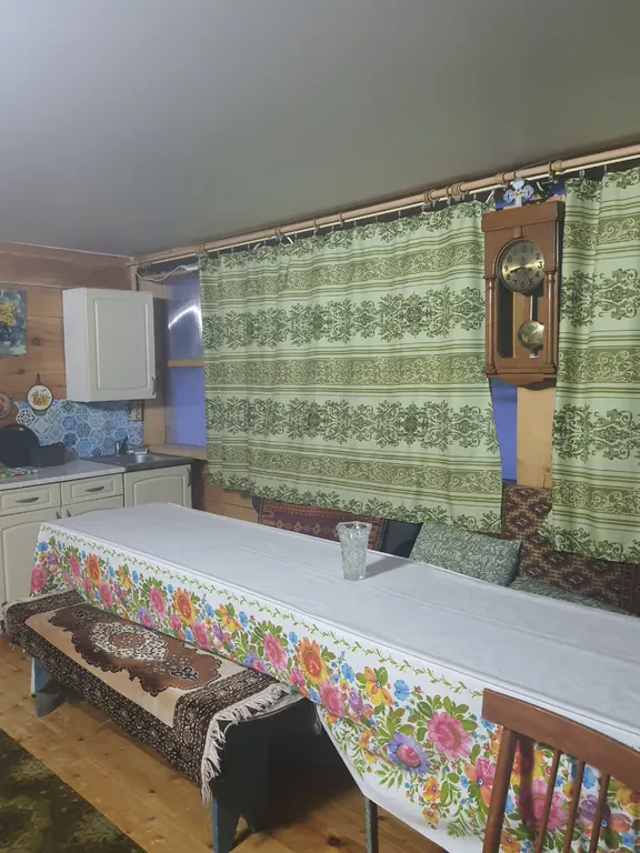 Кедровый дом с каминной печкой