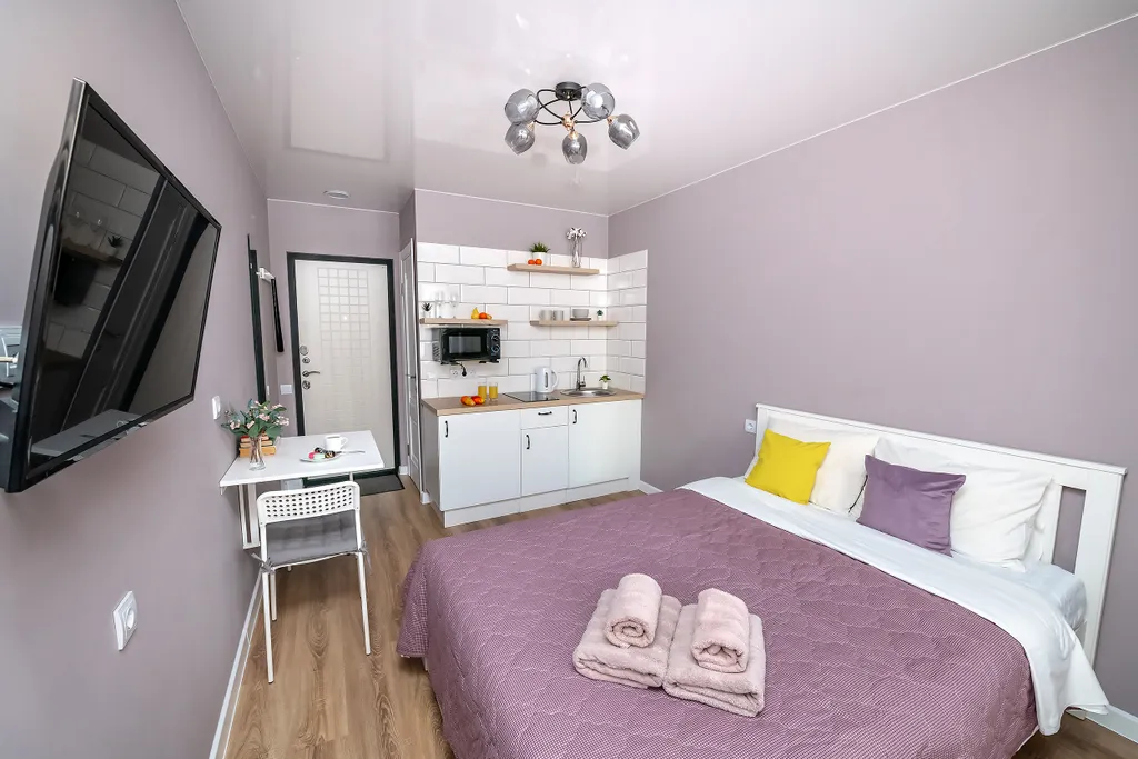 Стильная и уютная студия в районе Чуркина