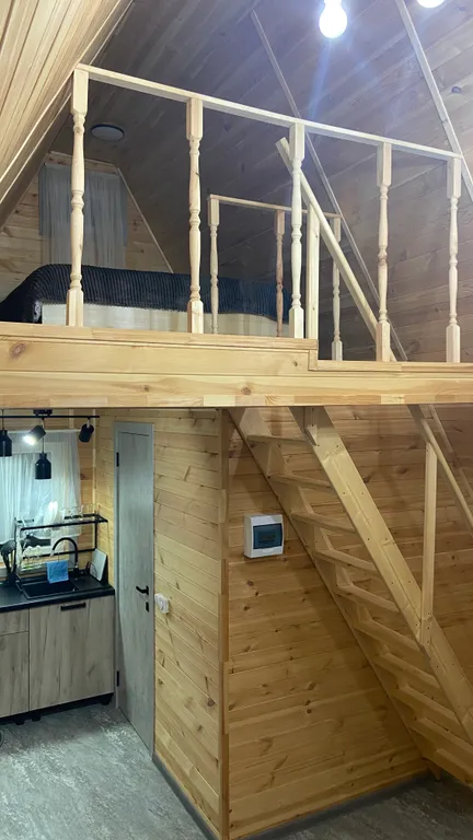 Дом-шалаш A-frame