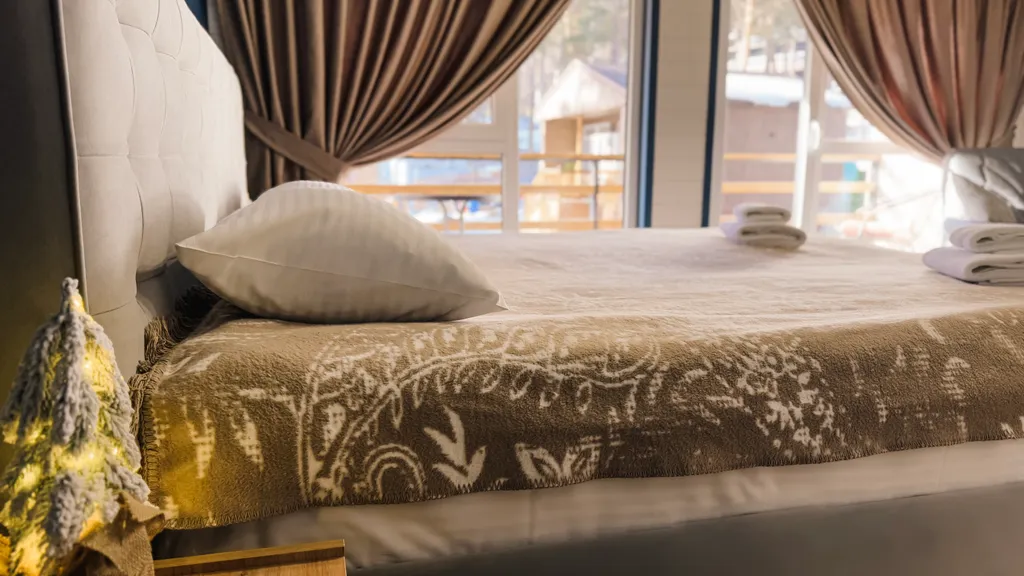 Barnhouse с балконом и видом на горы