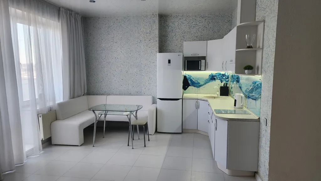 Светлая студия с умным домом от Яндекс