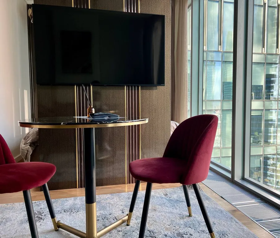 Шикарный city view с панорамными окнами Москва-Сити