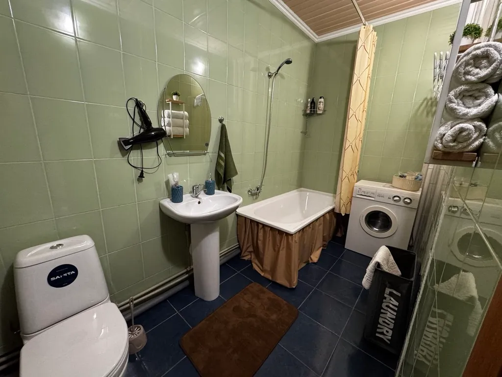 Благоустроенная  и очень теплая квартира в новом доме