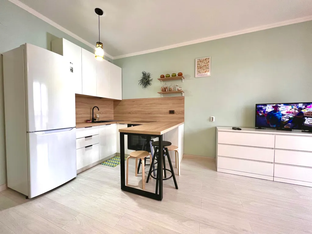 Уютная комфортная студия на ФСК, без оплаты за финальную уборку