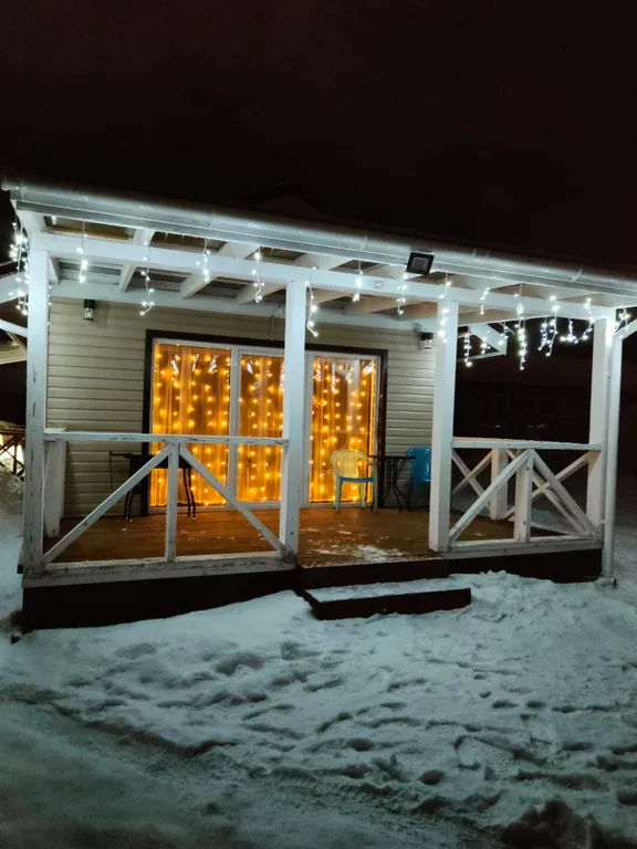 Уютный гостевой домик с террасой