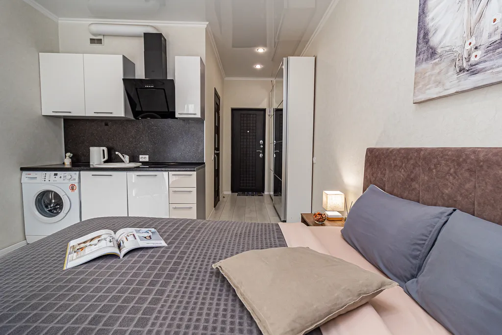 Квартира Квартира Уютная студия для 2 гостей — Краснодар