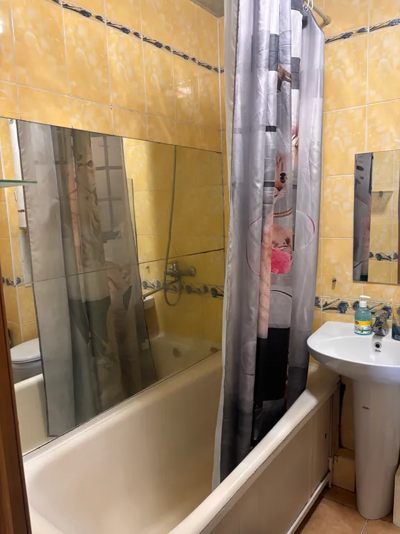 Однокомнатная квартира с видом на город