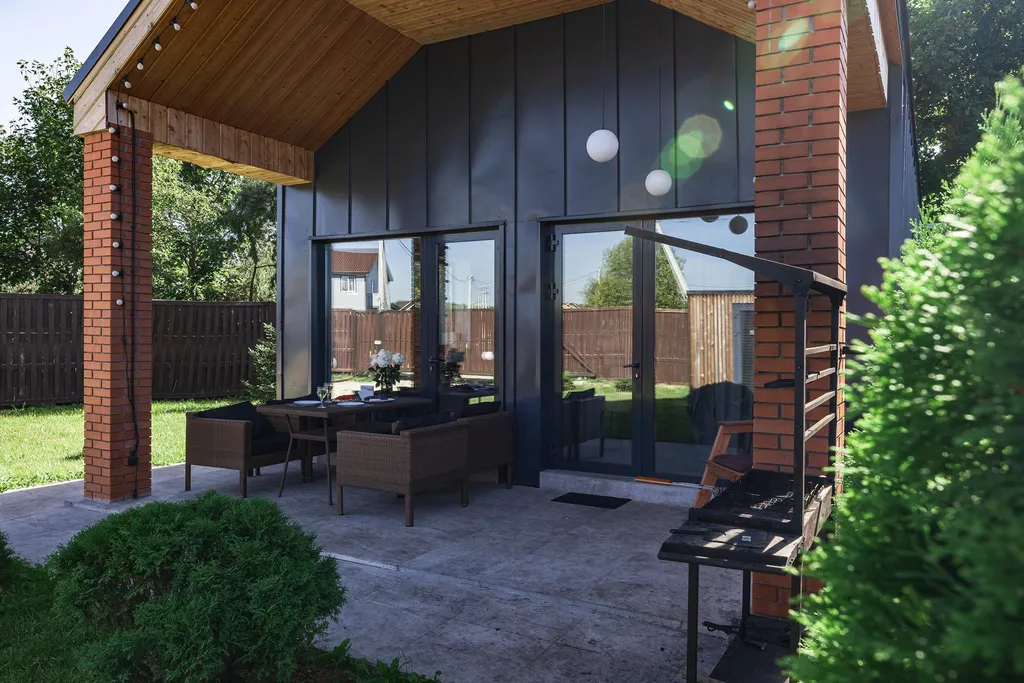 Коттедж Дом с баней, включенной в стоимость, в поселке бизнес-класса — Семеновское