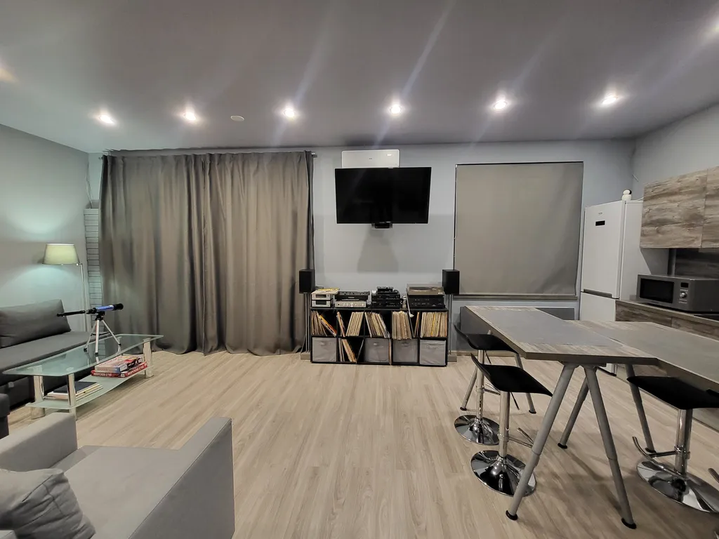 Лофт около Крокуса с видом на Москву