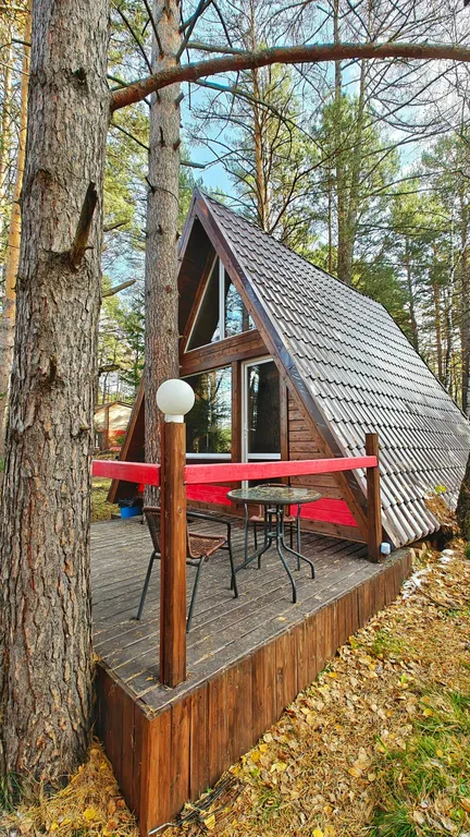 Коттедж А-фрейм с видом на Ману — аренда посуточно в Дивногорск